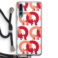 Dogs: Huawei P20 Pro Transparant Hoesje met koord