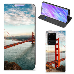 Samsung Galaxy S20 Ultra Book Cover Golden Gate Bridge