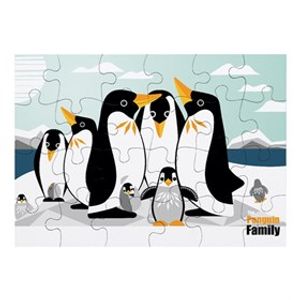 Puzzel Pinguïn Familie van Gerecycled