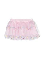 Stella McCartney Kids jupe en tulle à pois - Rose - thumbnail