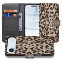 Leopard Hoesje iPhone Air | Book Case