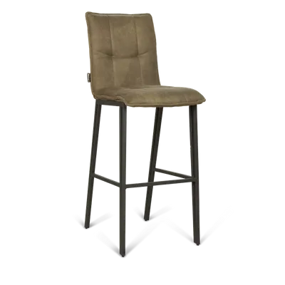 Barstoel Fancy (hoog) - Otis Olijf Barstoel Fancy (hoog) - Otis Olijf