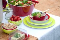 Rosti Mepal Conix Melamine Rood Overige Schaal - thumbnail