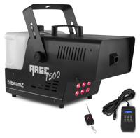 Beamz Rage 1500LED rookmachine met RGB licht & draadloze afstandsbediening - thumbnail