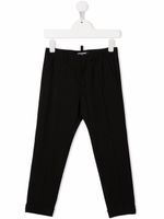 DSQUARED2 KIDS pantalon à logo imprimé au dos - Noir