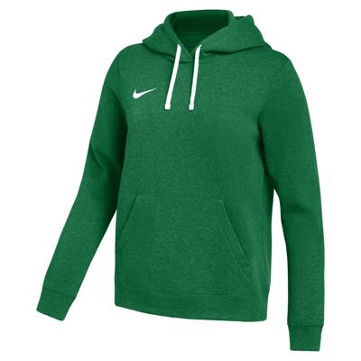 Nike Park 26 Fleece Pullover Hoodie Dames Donkergroen Wit