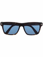 TOM FORD Eyewear lunettes de soleil à monture carrée - Marron