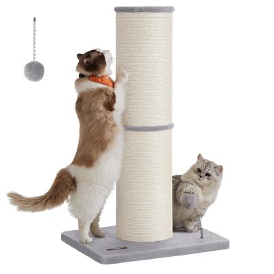 Kattenboom met krabpaal en speelbal, Duifgrijs / XL (13 cm Ø)
