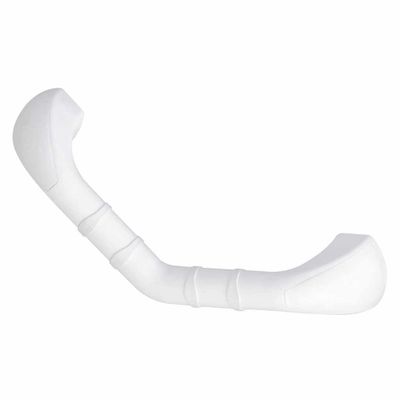 Wandbeugel Prima Gehoekt | Lengte: 33 cm | Handgreep schroefmontage | Anti-slip | Wit | PR60292
