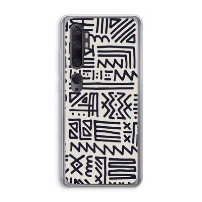 Marrakech print: Xiaomi Mi Note 10 Pro Transparant Hoesje