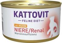 KATTOVIT Feline Diet Niere/Renal Chicken - nat kattenvoer - 185g