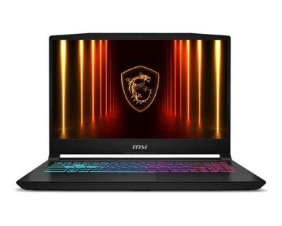 MSI Katana 15 HX B14WFK-494XPL i5-14450HX 15,6" FHD 144 Hz IPS-niveau 16 GB DDR5 SSD512 GeForce RTX 5060 8 GB NoOS 2 jaar
