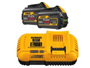 DeWalt DCB118T2-QW Starterset - DCB118 snellader voor 18V en FLEXVOLT accu&apos;s + 2x Accu DCB546 - DCB118T2-QW