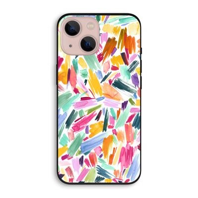 Watercolor Brushstrokes: iPhone 13 Biologisch afbreekbaar hoesje