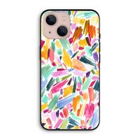 Watercolor Brushstrokes: iPhone 13 Biologisch afbreekbaar hoesje