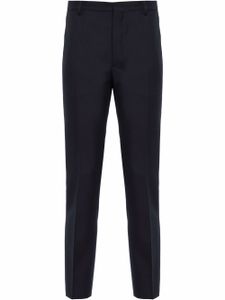 Prada pantalon de costume en laine mélangée - Bleu