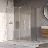 BRAUER Stellar douchecabine met draaideur helder glas 160x90x200 omkeerbaar incl. glascoating chroom