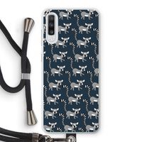 Makis: Samsung Galaxy A70 Transparant Hoesje met koord