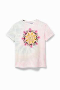 T-shirt met galactische mandala - WHITE - 3/4