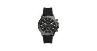 Horlogeband Fossil BQ2711 Rubber Zwart 22mm