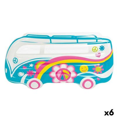 Opblaasbaar matras Intex Bus 178 x 91 x 23 cm (6 Stuks)