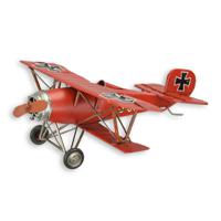 A TIN MODEL OF THE RED BARON BIPLANE