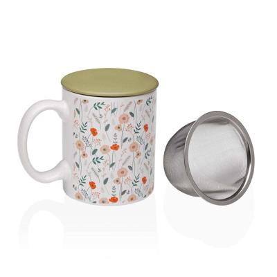 Kop met theefilter Versa Groen