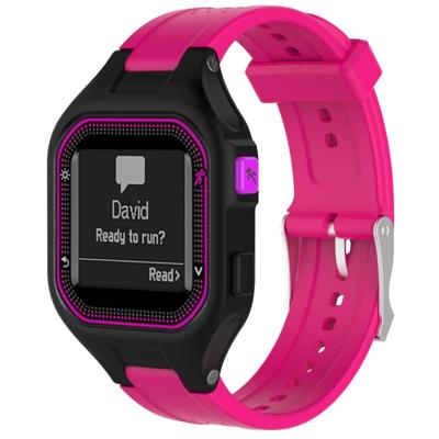 Vrouwelijke verstelbare polsband voor Garmin Forerunner 25 (Rose Red)