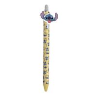 Disney Uitwisbare gelpen met topper stitch - geel