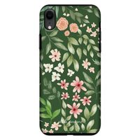 Botanical green sweet flower heaven: iPhone XR Tough Case