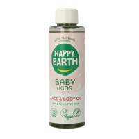 Gezicht & lichaam olie voor baby & kids 150 Milliliter