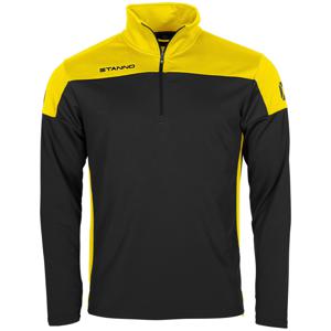 Stanno 408015 Pride 1/4 Zip Top - Black-Yellow - XL