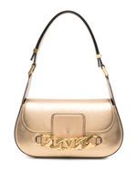 Valentino Garavani sac porté épaule en cuir à effet métallisé