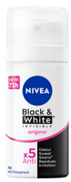 Nivea Invisible For Black & White Clear Deodorant Spray Mini - thumbnail