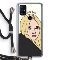 Ashley: OnePlus Nord N10 5G Transparant Hoesje met koord