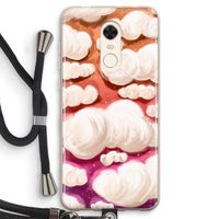 Katoen Wolken: Xiaomi Redmi 5 Transparant Hoesje met koord