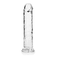 RealRock by Shots Straight Realistic Dildo with Suction Cup - 8'' / 20