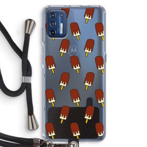Yummy: Motorola Moto G9 Plus Transparant Hoesje met koord