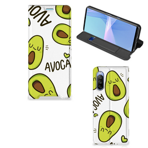 Sony Xperia 10 III Magnet Case Avocado Singing