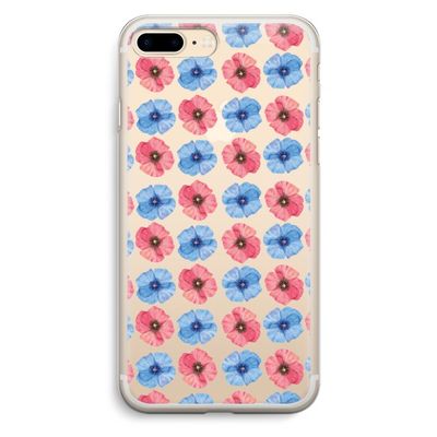 Klaproosjes: iPhone 7 Plus Transparant Hoesje