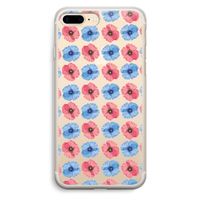 Klaproosjes: iPhone 7 Plus Transparant Hoesje