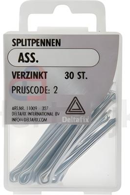Splitpennen ass. verz 30st - Deltafix