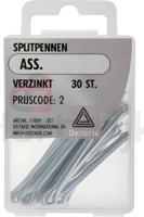 Splitpennen ass. verz 30st - Deltafix Splitpennen ass. verz 30st - Deltafix
