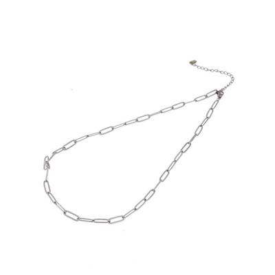 Go Dutch Label Ovale Schakel Ketting Zilver