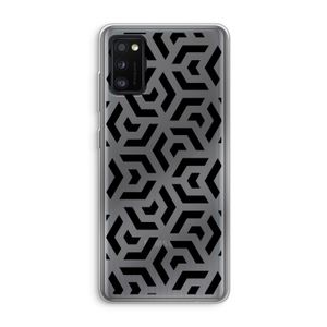 Crazy pattern: Samsung Galaxy A41 Transparant Hoesje