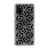 Crazy pattern: Samsung Galaxy A41 Transparant Hoesje
