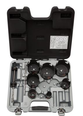 Bahco Gatzagenset | Superior™ | multiconstructie | voor hout en steen - 10-delig - 3833-SET-204
