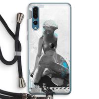 I will not feel a thing: Huawei P20 Pro Transparant Hoesje met koord