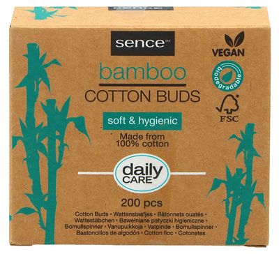 SenceBeauty Bamboo Cotton Buds