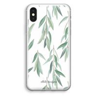 Branch up your life: iPhone XS Transparant Hoesje